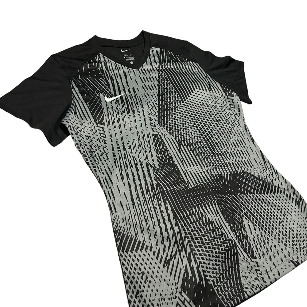 WOMEN NIKE DRI-FIT US PRECISION VI JERSEY WHITE/WOLF GREY/BLACK SIZE MEDIUM NWT - Picture 5 of 8